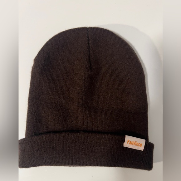 FanVince Other - FanVince Dark Brown Knit Beanie